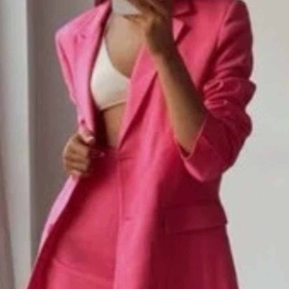 Zara Pink Blazer Jacket
